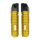 thumbnail image 3 of 1 par de reposapiés traseros de motocicleta antideslizantes para BMW R Ninet Amarillo, 3 of 7