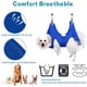 thumbnail image 3 of Juego de 10 piezas de arnés de hamaca para el cuidado de mascotas con cortaúñas, lima de uñas, peine, hamaca transpirable para perros, hamaca de sujeción, arnés de aseo para perros y gatos,, 3 of 5