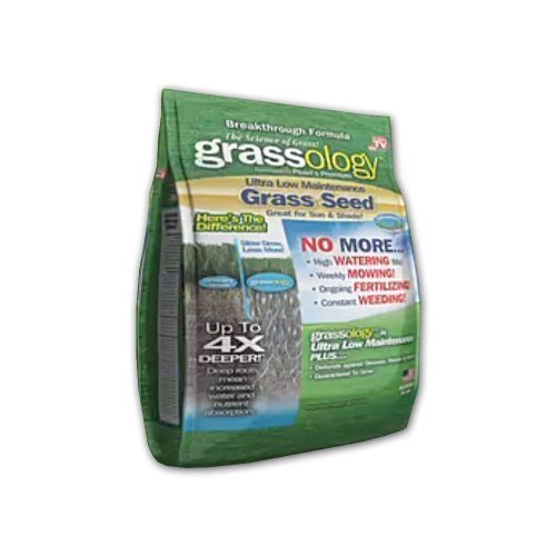 Grassology Ultra Low Maintenance Grass Seed 3lbs PackageQuantity 1