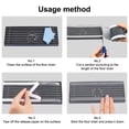 thumbnail image 4 of Waste Free Shower Drain Hair Catcher with Long Lasting Adhesive Design, 4 of 10
