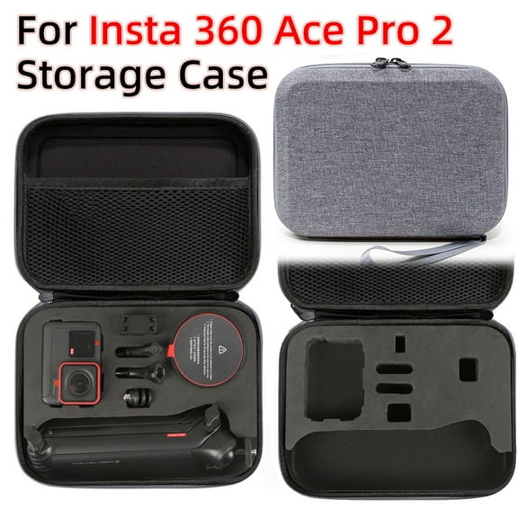 Carrying Case for Insta360 Ace Pro 2, Hard Shell Travel Storage Case Carrying Bag Large Capacity Camera Bag Clutch Bag Accessory Bag
