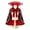 AL Red with butterflies, variant on Vampire Cape Pet Halloween Costume, S-XL Sizes with Bat Print Bow Tie for Small Medium Dogs Cats