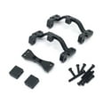 thumbnail image 3 of Esquirla Tie Rod Mount Axle Up Servo Bracket Set for WPL C14 C24 RC Car Vehicle Black, 3 of 8