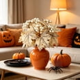 thumbnail image 5 of Artificial Maple Leaf Branch, 12-Inch Faux Fall Stems for Halloween, Thanksgiving, and Floral Vase Decor, 5 of 7