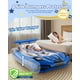 thumbnail image 5 of Cama inflable de viaje para niños pequeños CHERIMOR con parachoques de seguridad y bomba, 5 of 9