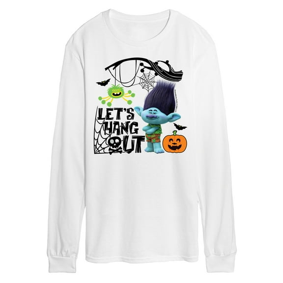 Trolls Movie - Halloween - Let's Hang Out - Branch - Men's Long Sleeve T-Shirt