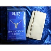 Blitz Manufacturing 11 x 14 in. Jewelry Care Cloth Jewelry Polishing & Cleaner, Two Ply