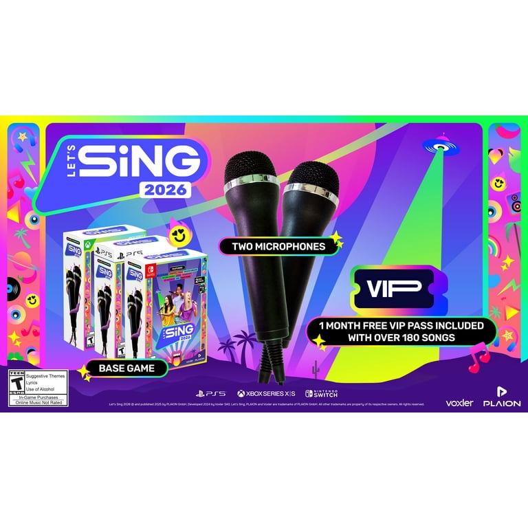 Vip Pass Sing 2020 Switch Buy Let's Sing 2025 12 Months VIP Pass