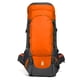thumbnail image 1 of Mochila de tela Oxford transpirable y resistente al desgaste con hebilla para escalada, senderismo, camping, 65 l, color naranja, 1 of 12