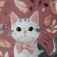 thumbnail image 5 of Patifu Cute Cat Home Bathtubs Bathroom Curtain Decoration 100% Polyester Fiber Chic Modern Bathroom Decor Shower Curtain with Hooks 60"x72, 5 of 7