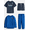 Greystone, variant on Boys Tee, Crewneck, Joggers and Shorts, 4-Piece Outfit Set, Sizes 4-10