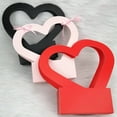 thumbnail image 4 of Hollow Heart Shape Flower Packaging Box Handy Decorative Elegant DIY Flower Basket Holiday Supplies, 4 of 8