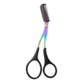 thumbnail image 2 of Pisexur Belleza Maquillaje Tijeras recortadoras de cejas 2025 Tijeras para cejas con peine Tijeras de precisión para recortar cejas Tijeras para depilación de cejaspara mujeres y hombres, 2 of 2