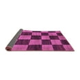 thumbnail image 2 of Ahgly Company Indoor Square Oriental Purple Modern Area Rugs, 3' Square, 2 of 4