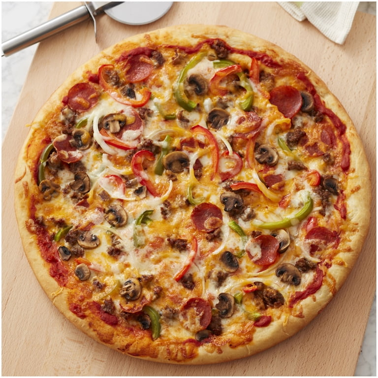 Oven Pan 2-Pack 16" Nonstick Pizza Pans - Crispy Crust Every