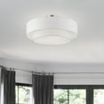 thumbnail image 5 of Livex Lighting - Meridian - 3 Light Semi-Flush Mount In Timeless Style-8.75, 5 of 10