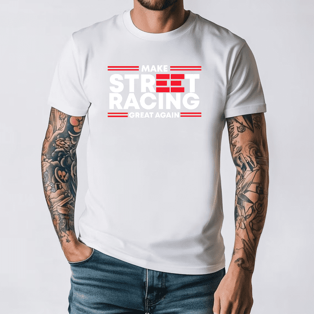T-shirt Premium 1320 Vidéo Make Street Racing Great Again