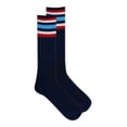 thumbnail image 3 of Chaps Sport Men's Multi Color Stripe Crew Socks 6-Pair Pack, 3 of 6