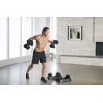 thumbnail image 6 of NordicTrack 50 lb. Adjustable Dumbbell with Storage Tray, Sold Individually, 6 of 10