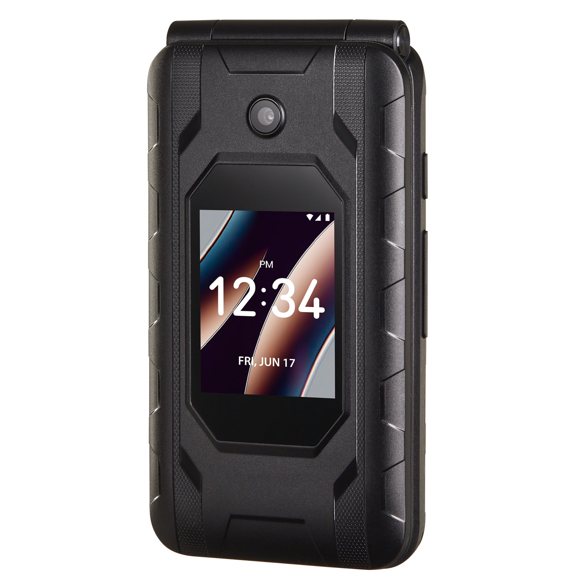 Walmart Family Mobile BLU Flex Flip Phone, 8GB, 4G, Black - Prepaid Feature Phone [Locked to Walmart Famliy Mobile]
