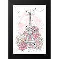 thumbnail image 2 of Pavlova, Martina 11x14 Black Modern Framed Museum Art Print Titled - Peony Paris, 2 of 5