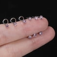 thumbnail image 3 of MesaSe 36Pcs Nose Rings 20G Nose Screws Rings Set Cubic Zirconia Nose Piercing Jewelry Women, 3 of 8