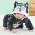 thumbnail image 2 of Disfraz de Halloween para bebé, mono unisex con capucha de dibujos animados para niño pequeño, bonito atuendo navideño para el hogar., 2 of 5
