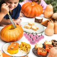 thumbnail image 2 of 12pcs Artificial Pumpkins Halloween Fake Pumpkins Fall Harvest Pumpkin Props, 2 of 3