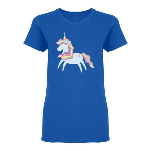 Unicorn Magic Fantasy Shaped T-Shirt Women -Image by Shutterstock, Female Medium