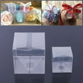 thumbnail image 4 of Square Transparent PVC Cube Gift Candy Boxes Wedding H2S3 Deco Party A8D6 G6M0, 4 of 9