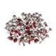 thumbnail image 5 of 50 piezas de remaches huecos para cuero, remaches de cuero de 7 mm, remaches de de imitación, remaches de joyería, remaches de cinturón Gorr rojo Soledad Espárragos de remache de doble tapa, 5 of 7