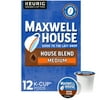 Invigorating and Flavorful Maxwell House House Blend Medium Roast K-Cup Coffee Pods - 12 Pods: Discover the Perfect Brew for Your Mornings!.
