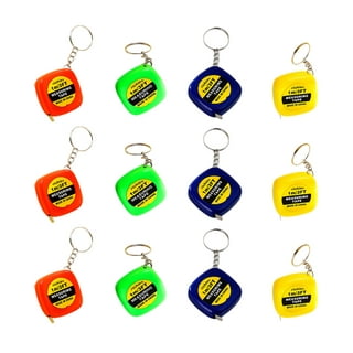 Homemaxs Tape Measure Measuring Keychain Mini Body Steel Tailor Clothing Keyring Ring Key Measures Fabric Sewing Miniature, Women's, Size: 10X4.5X1CM