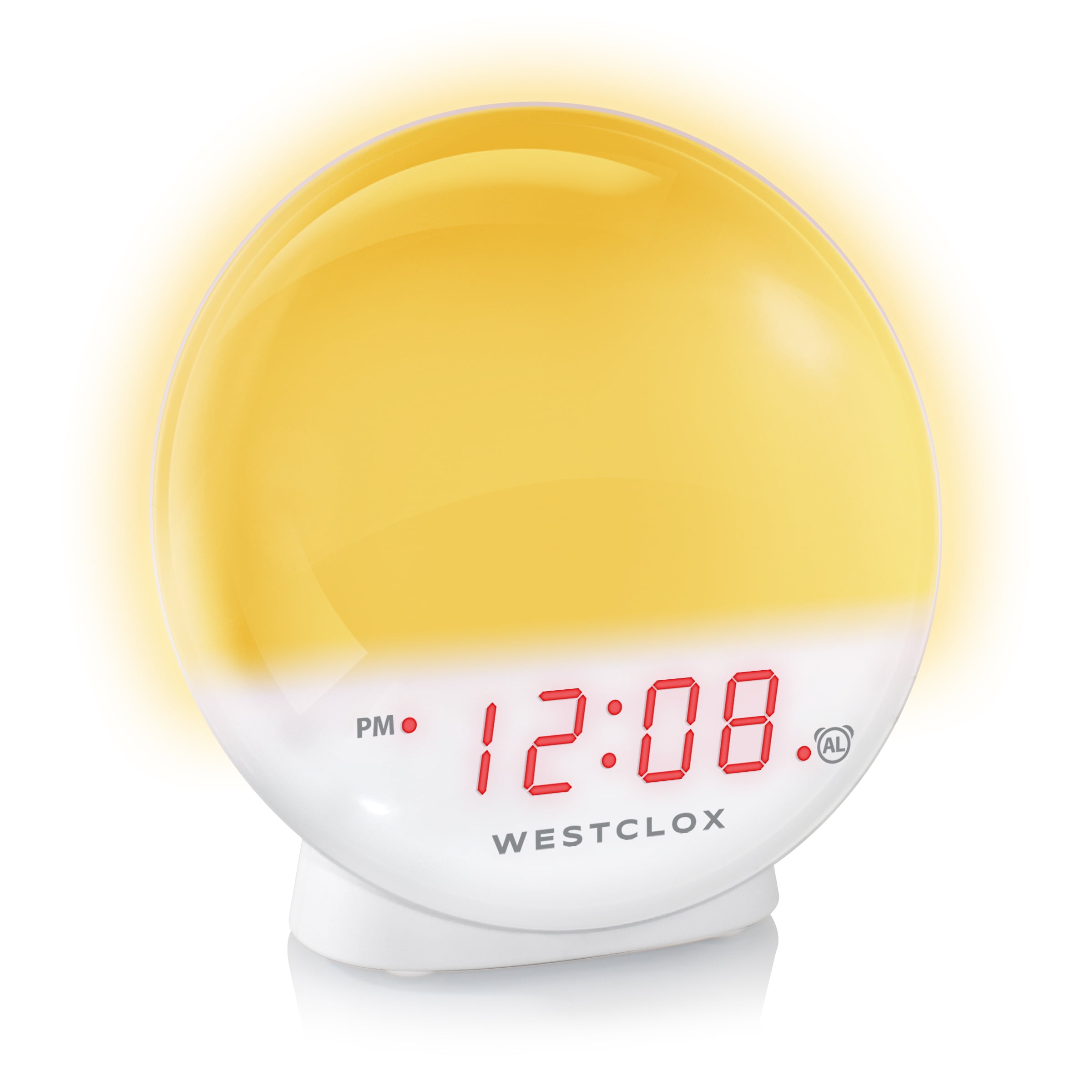 Westclox Sunrise/Sunset Stimulating Alarm Clock with Dimmable