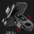thumbnail image 2 of VOLKMI Motorcycle Bike Phone Holder Gps Bracket Mount Clip Mirror Handlebar Fixing Clip For 4.7-6.5 Inch Mobile Phones, 2 of 7