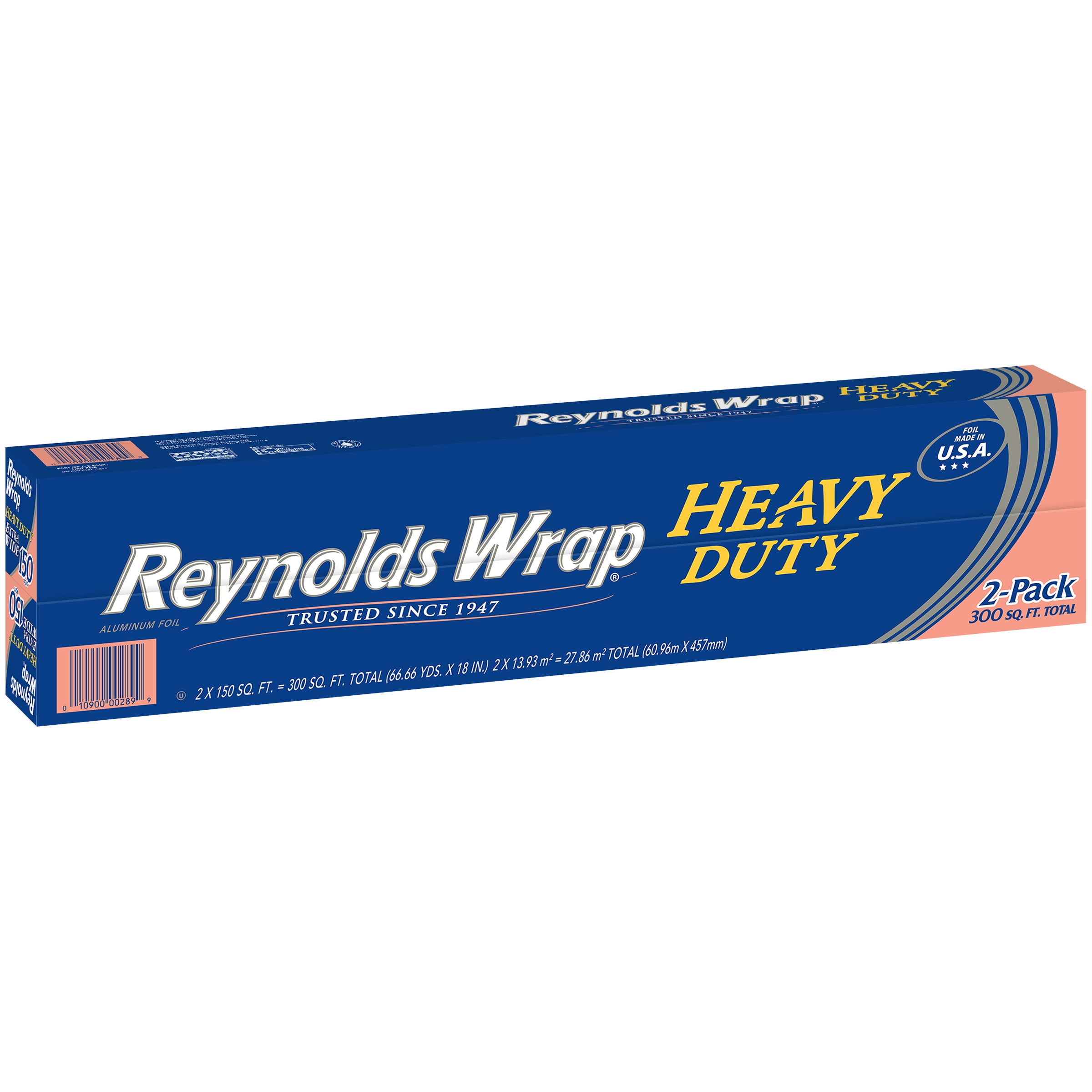Reynolds Wrap Heavy Duty Aluminum Foil, 18 in x 300 sq ft, 2 Pack photo 3