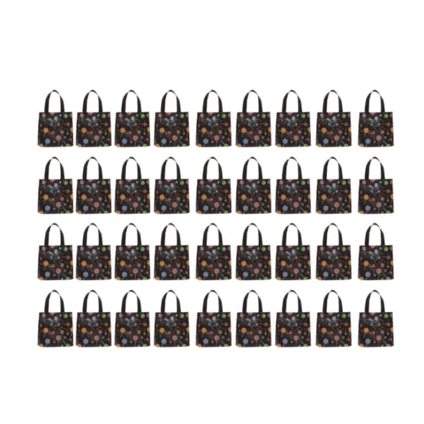 Juego de 36 bolsas de regalo tipo tote con asas, prácticas para ir de compras y regalar obsequios. C
