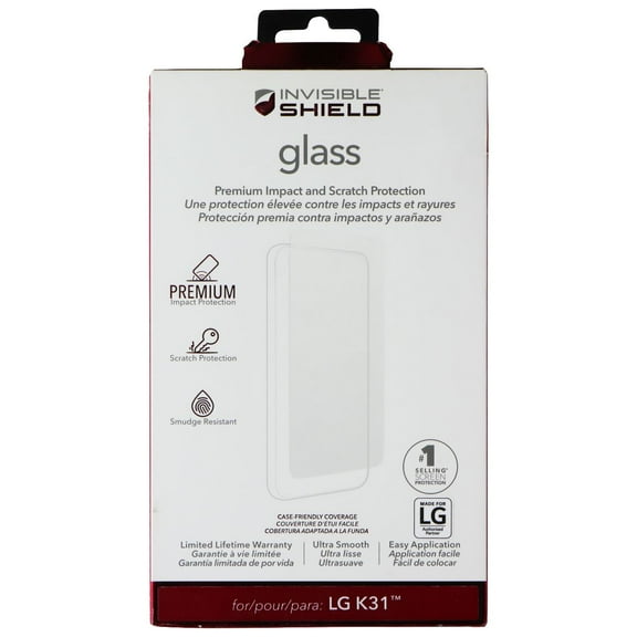 ZAGG Invisible Shield Glass Screen Protector for LG K31