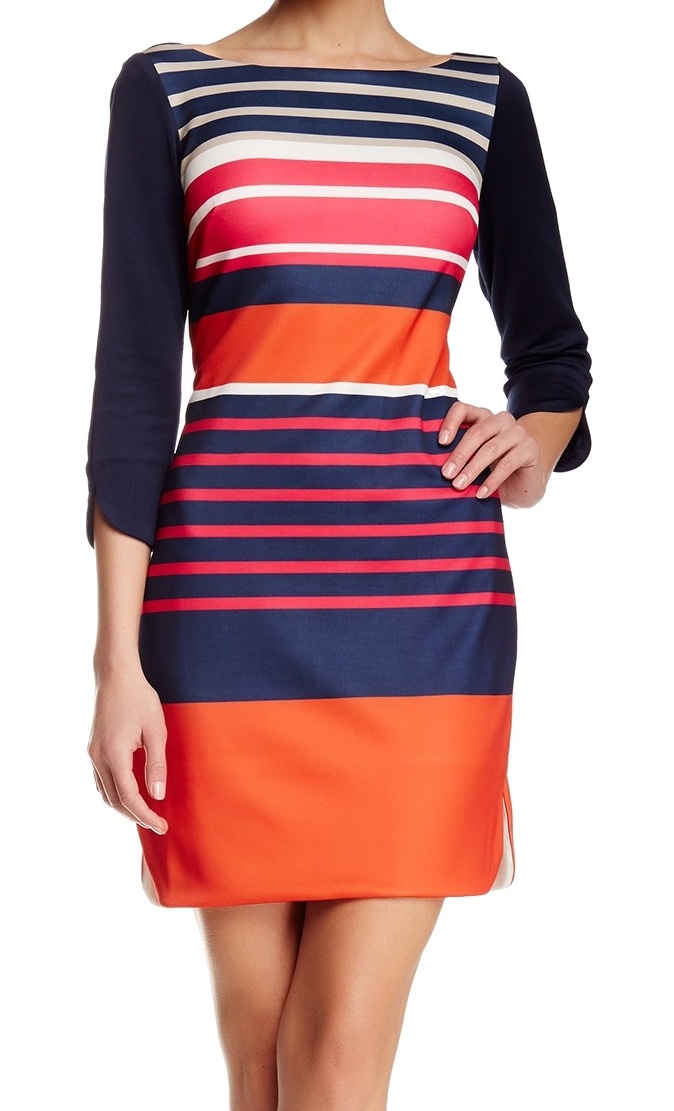 eliza j orange dress
