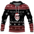 thumbnail image 3 of Sudaderas con capucha festivas de gran tamaño de Papá Noel y ciervo para hombre, ropa con estampado 3D de árbol de Navidad, sudaderas de Stranger Things pip boy, ropa, 3 of 4