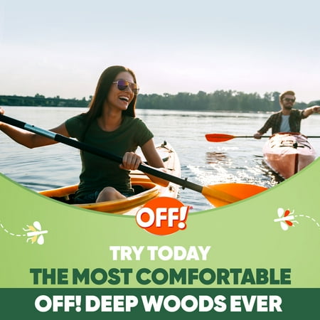 OFF! Deep Woods Long Lasting Prote Countion 25% Deet Inse Count Repellent VIII Aerosol, 4 oz