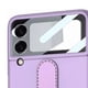 thumbnail image 5 of Protector de pantalla de cubierta trasera con soporte de anillo Funda de teléfono para Samsung Galaxy Z Flip 3 Bling Bling, 5 of 12