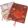 thumbnail image 4 of Fifth Ave Kraft Jumbo Gift Bag for Giant Gifts & Bikes 60" x 72" Snowflakes & Jingle Bells Christmas Prints, Heavy Duty (2 Pack), 4 of 7