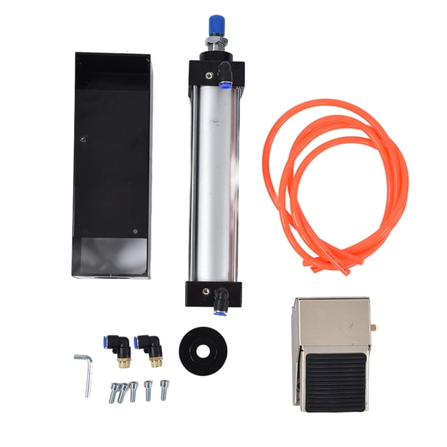 Aplastador De Botellas, 90-120PSI Fácil Operación Cilindro De Aire Resistente A La Corrosión Triturador De Latas Válvula De Pie Eficiente Para Latas De Aluminio De 12 Oz O 16 ANGGREK Otros