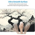thumbnail image 4 of Japanese Mouse Pad, Large Japanese Desk Mat, XL Anime Gaming Keyboard Mat, Non-Slip Rubber Base, Big Extended Desk Protector for Home Office, 31.5”x11.8”, 4 of 6