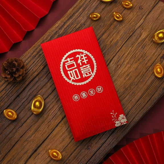 Namzi 12Pcs Red Envelopes Chinese New Year, Lunar New Year of The Snake Lucky Money Red Packets-B13