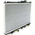 thumbnail image 3 of New Aluminum Radiator Compatible With Honda Accord DX 4 Cyl 2.3L Accord LX 4 Cyl 2.3L Accord Value Package 4 Cyl 2.3L Accord EX 4 Cyl 2.3L 1998-2002 By HO3010103 19010PAAA53, 3 of 5