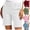 White, variant on Gswybco Summer Shorts for Women Stretch Twill Shorts Fit Hiking Shorts Pockets Bermuda Shorts Soft Wide Leg Shorts
