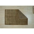 thumbnail image 3 of EORC Brown Handmade Wool Transitional Ningxia? Rug, 8'8 x 11'10, 3 of 4