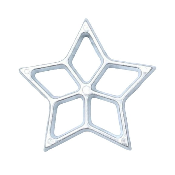 Wooden Handle Aluminum Frying Molds 4.7in Detachable Food Grade For Baking Cooking